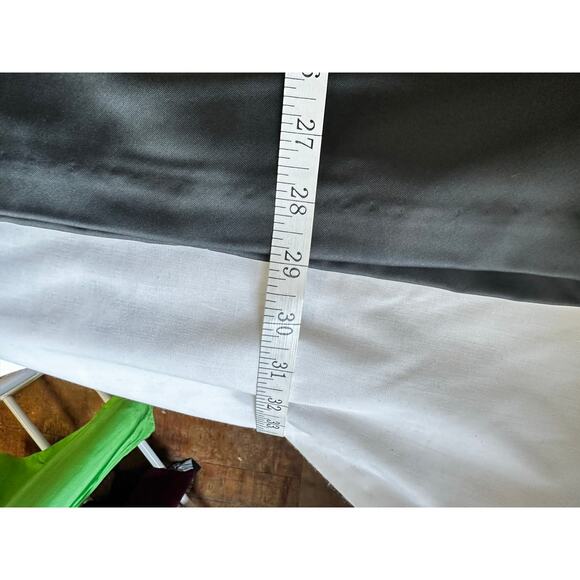 Betsy & Adam black & white strapless cocktail dress size 8 - Picture 7 of 7